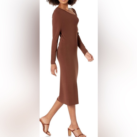 The Drop Giselle Dress in Chocolate Size XXL - Picture 5 of 8
